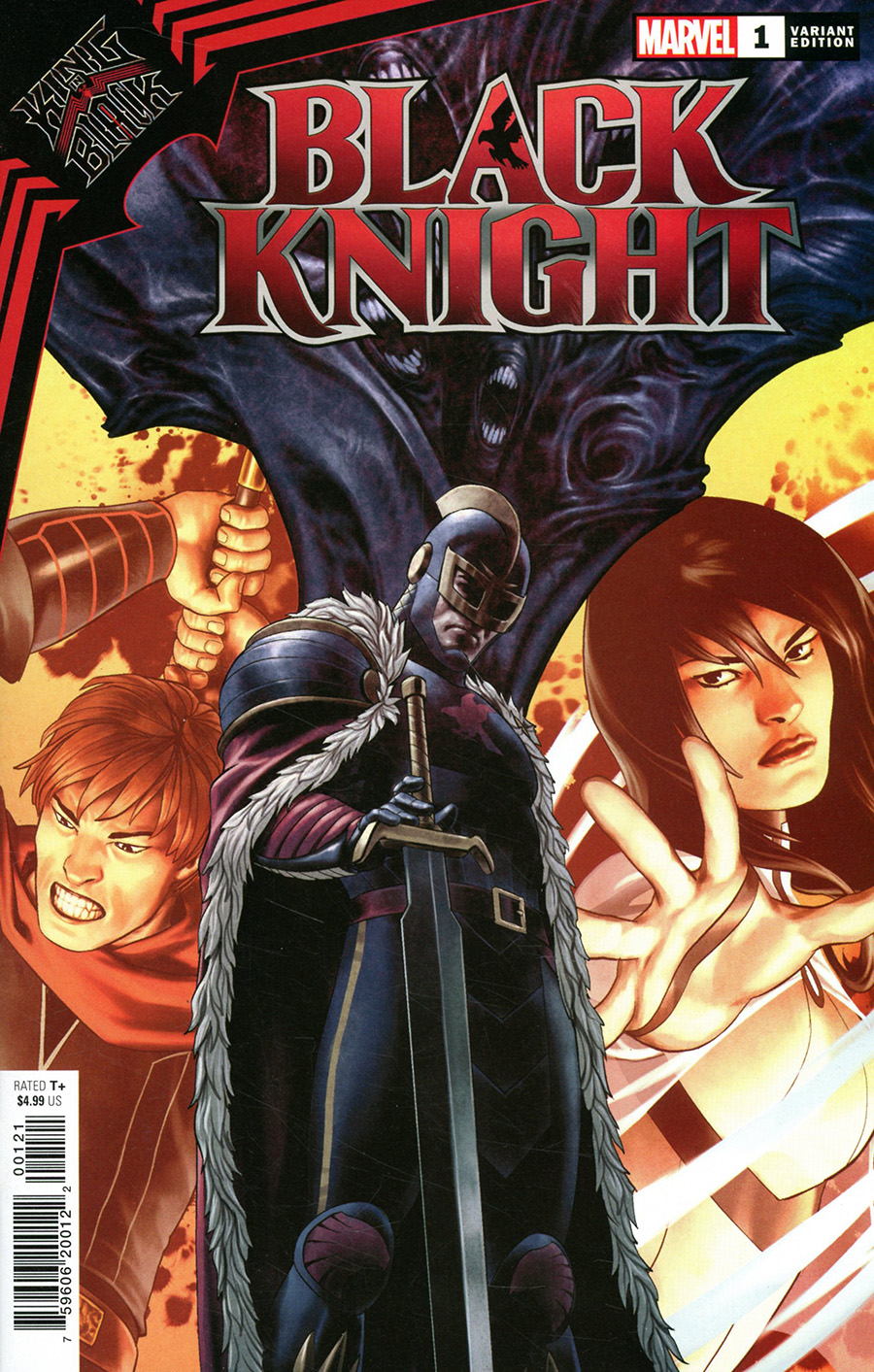 King In Black Black Knight One Shot Cover B Variant Jesus Saiz Cover