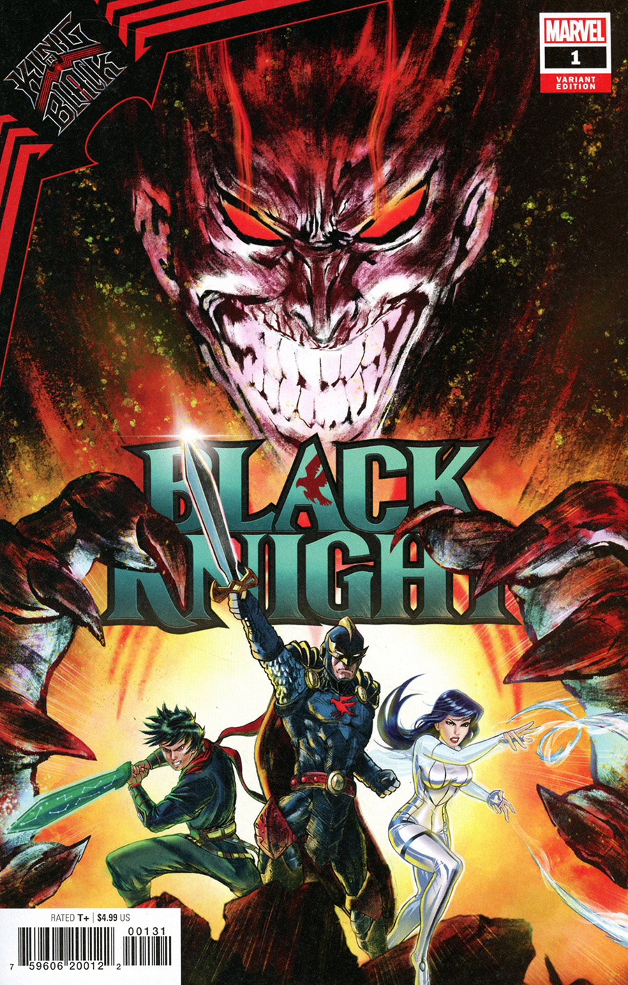 King In Black Black Knight One Shot Cover C Variant Benjamin Su Cover