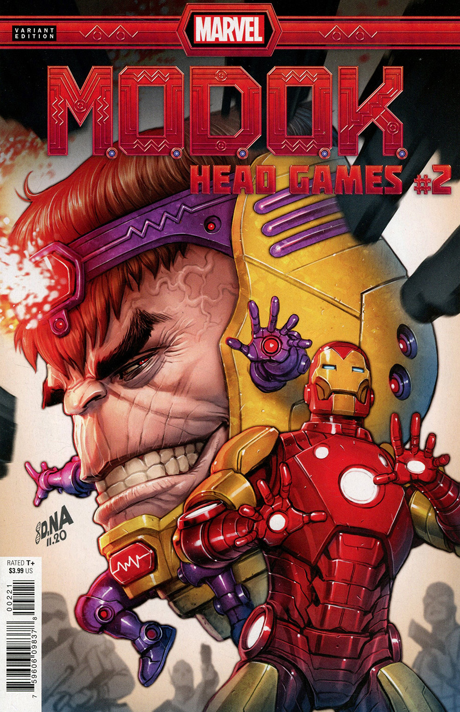 MODOK Head Games #2 Cover B Variant David Nakayama Cover