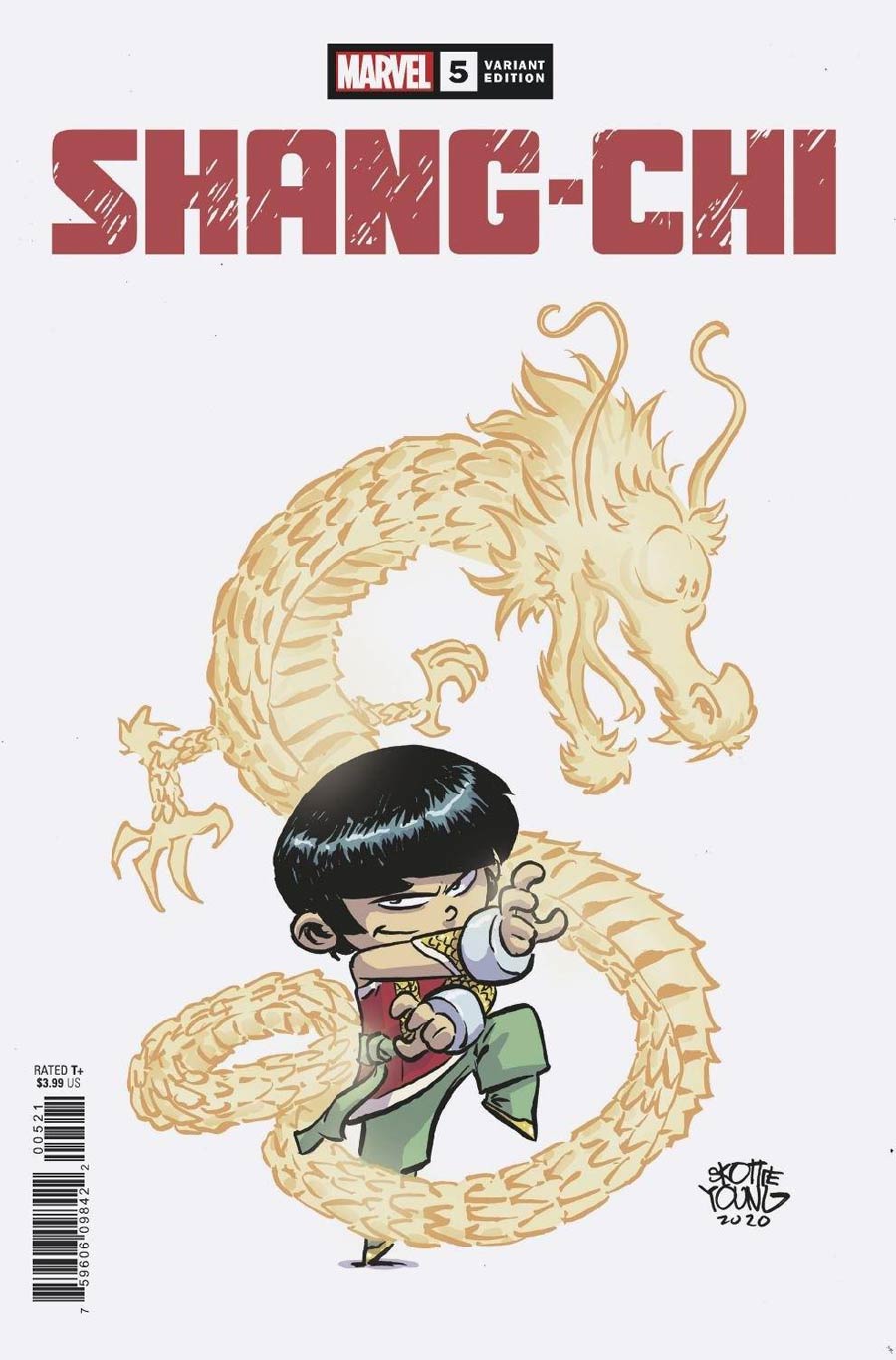 Shang-Chi #5 Cover C Variant Skottie Young Cover