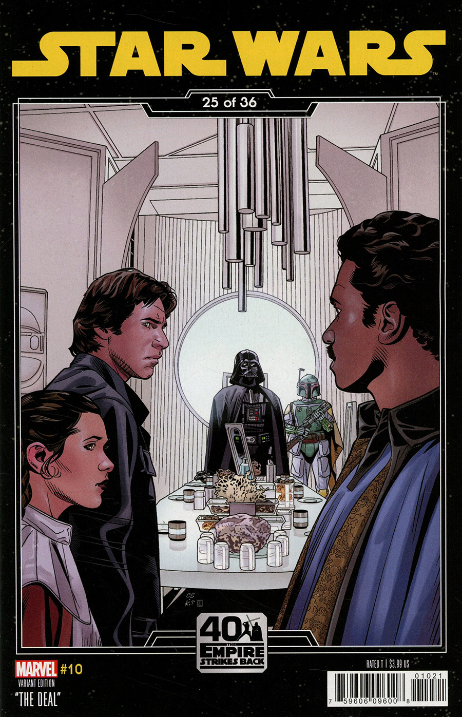 Star Wars Vol 5 #10 Cover B Variant Chris Sprouse Empire Strikes Back Cover