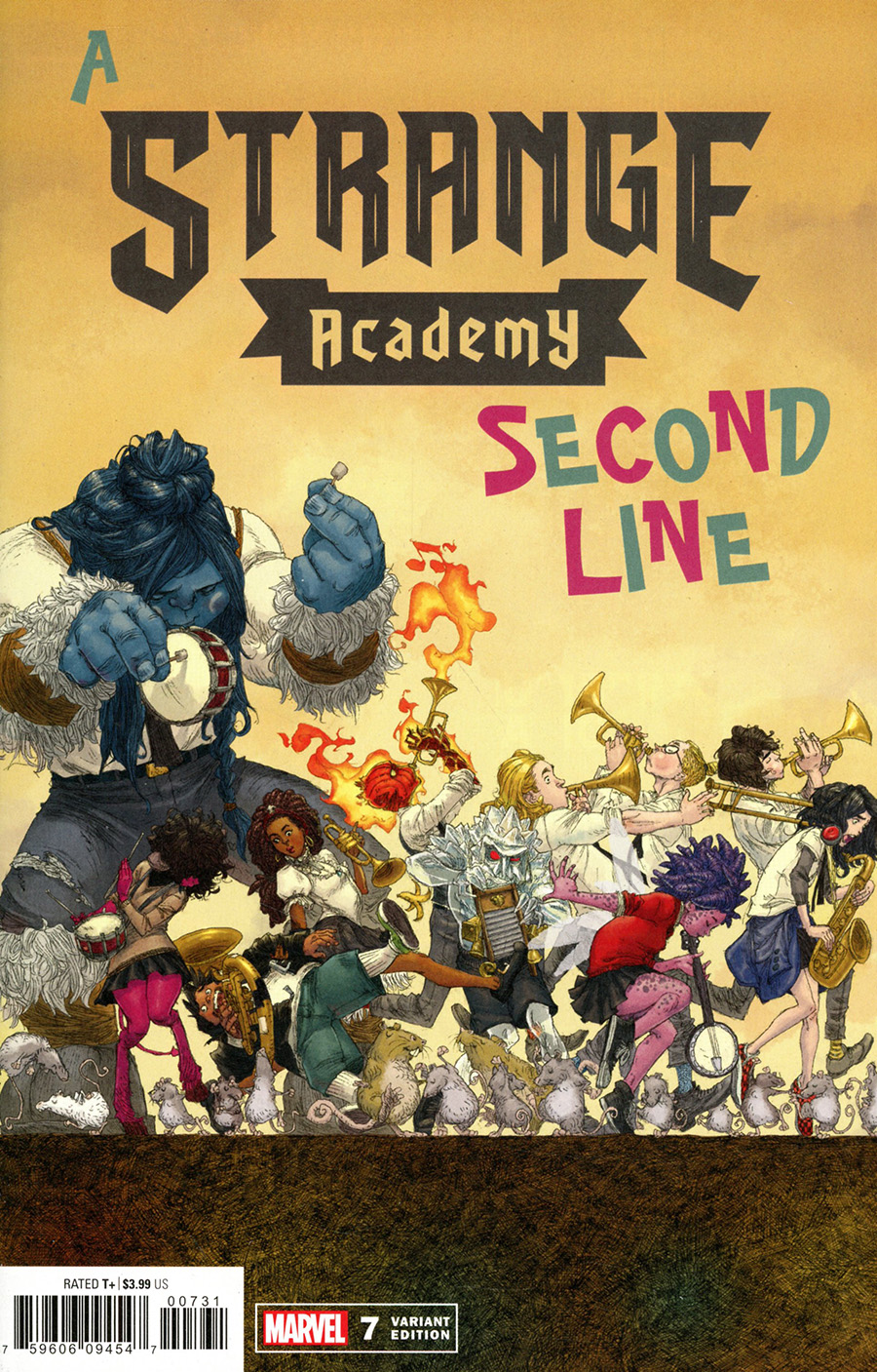 Strange Academy #7 Cover C Variant Adrian Alphona Cover