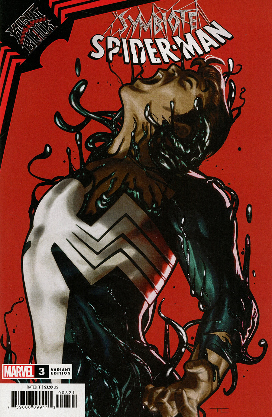 Symbiote Spider-Man King In Black #3 Cover B Variant Taurin Clarke Cover