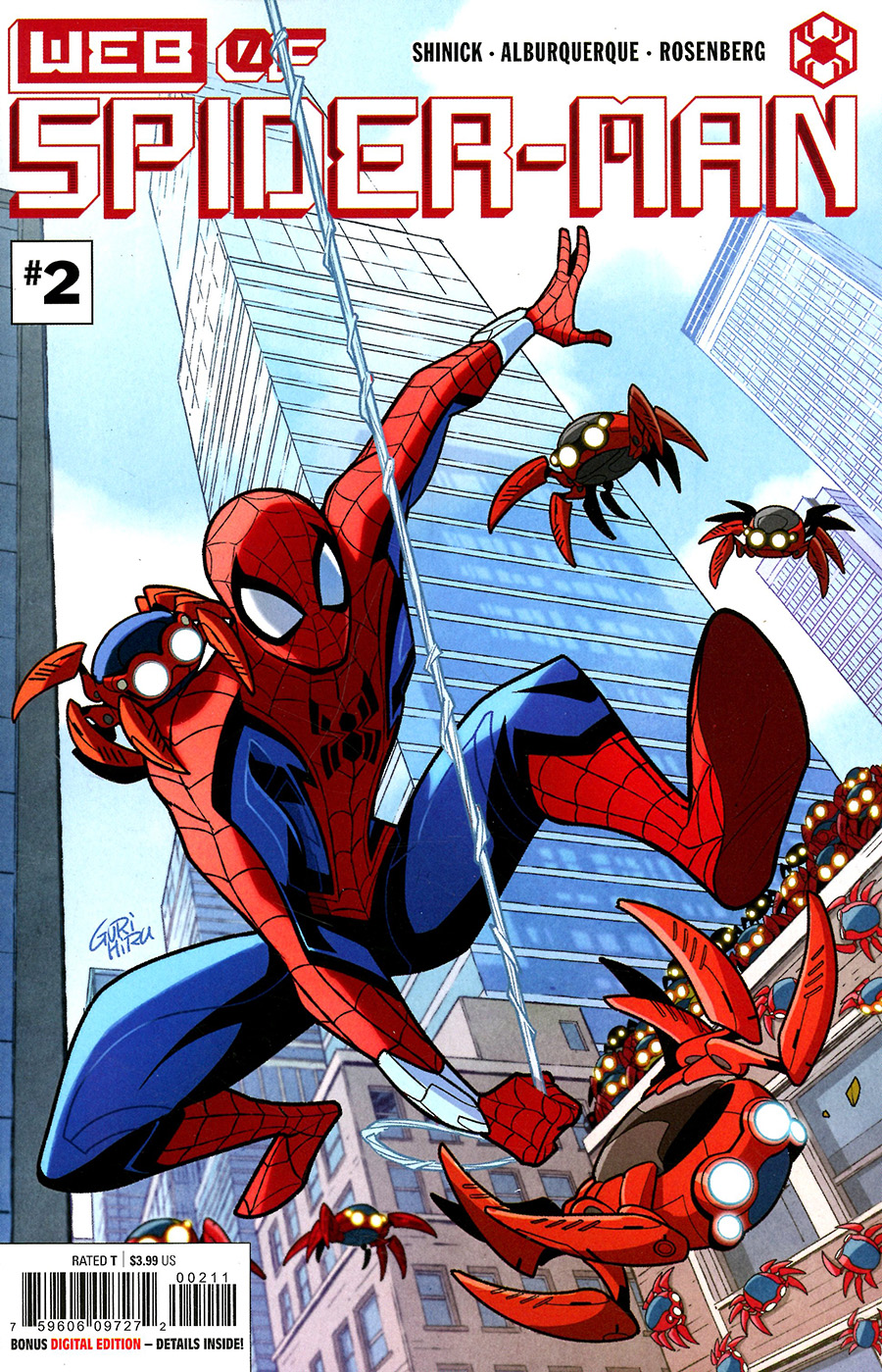 W.E.B. Of Spider-Man #2 Cover A Regular Gurihiru Cover (Limit 1 Per Customer)