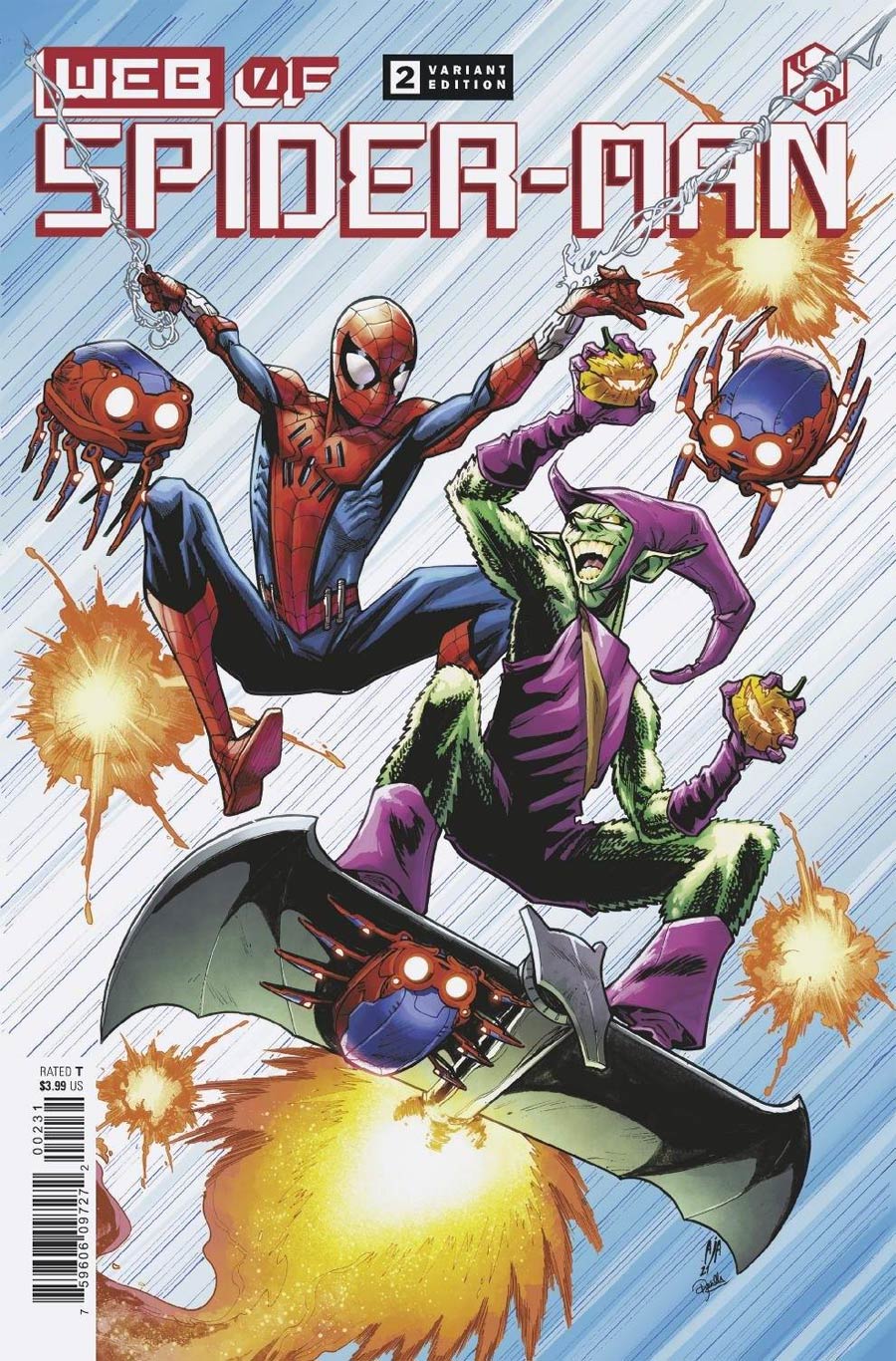 W.E.B. Of Spider-Man #2 Cover B Variant Alberto Albuquerque Cover (Limit 1 Per Customer)