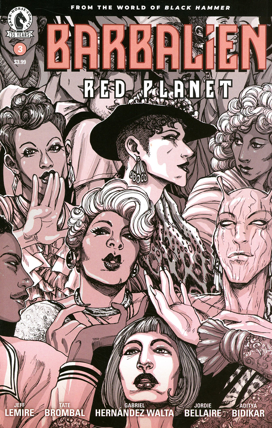 Barbalien Red Planet #3 Cover B Variant Aud Koch Cover