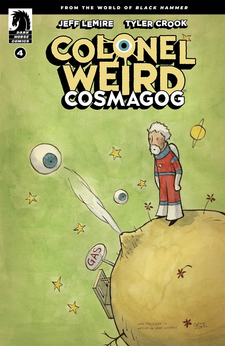 Colonel Weird Cosmagog #4 Cover A Regular Tyler Crook Cover