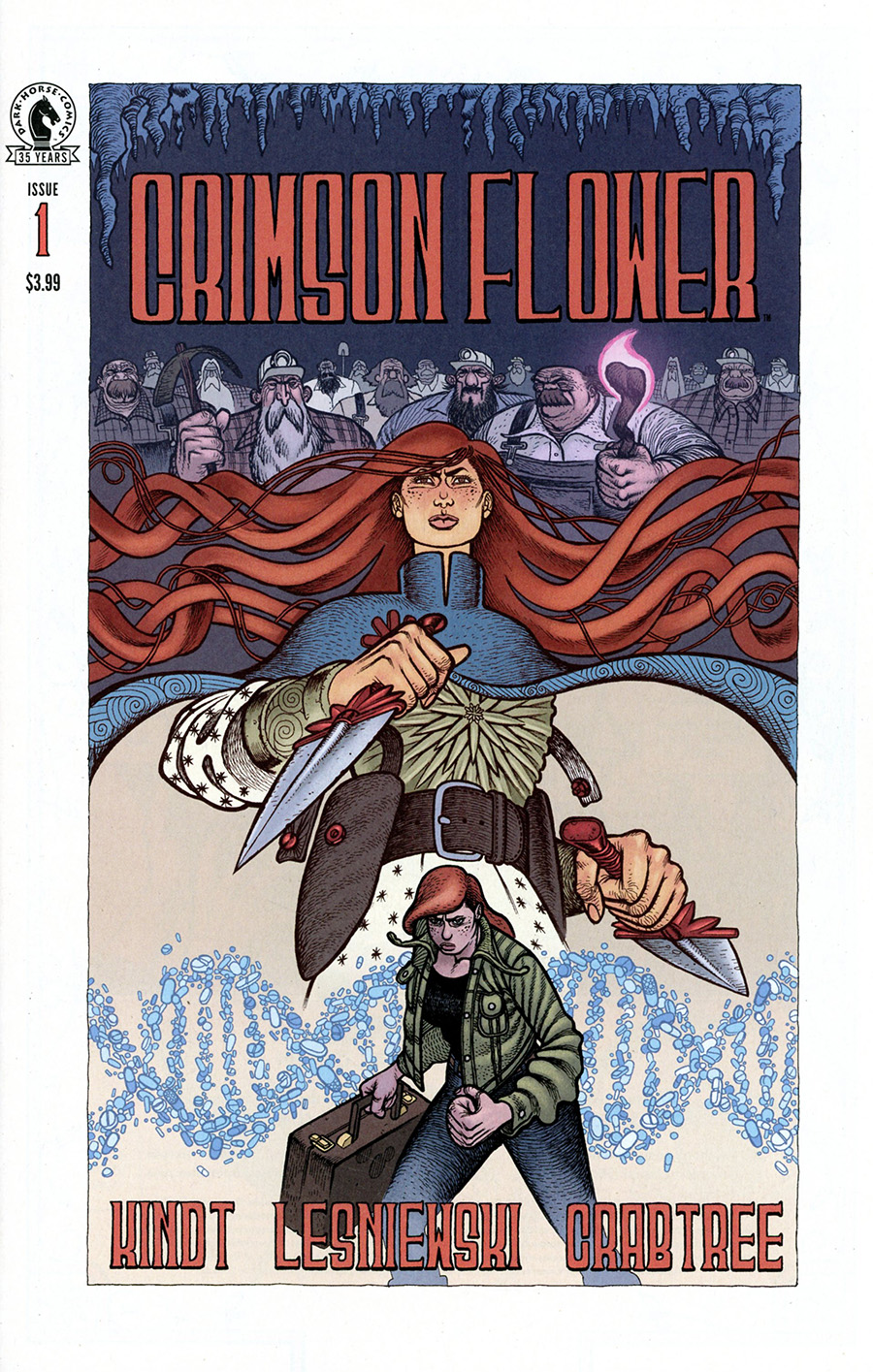 Crimson Flower #1 Cover A Regular Matt Lesniewski Cover