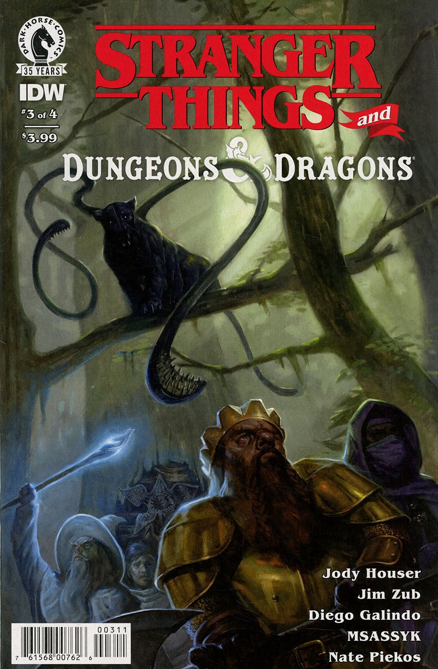 Stranger Things And Dungeons & Dragons #3 Cover A Regular EM Gist Cover