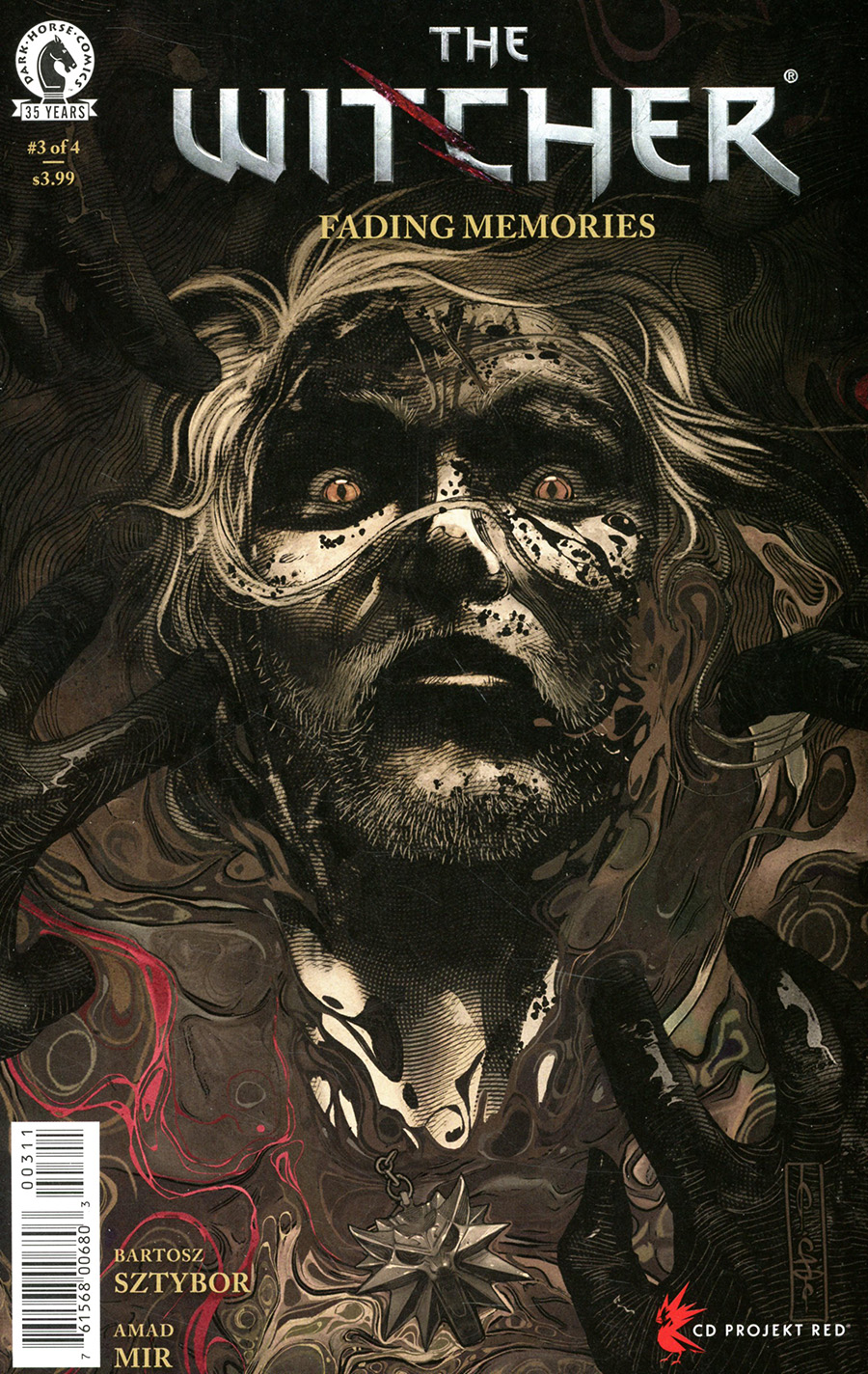 Witcher Fading Memories #3 Cover A Regular Evan Cagle Cover
