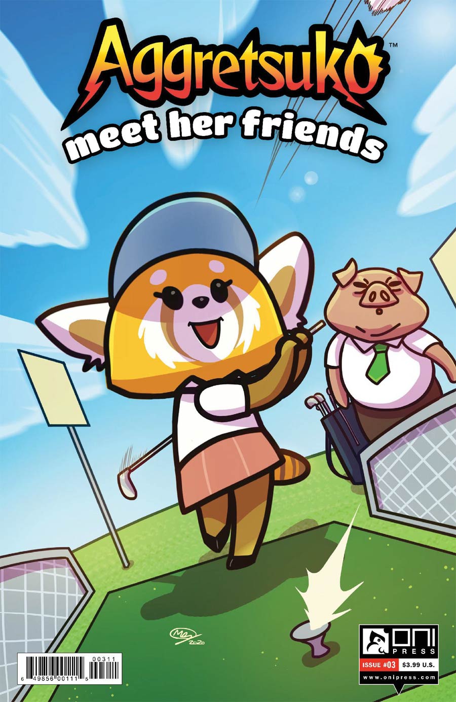 Aggretsuko Meet Her Friends #3 Cover A Regular Megan Huang Cover