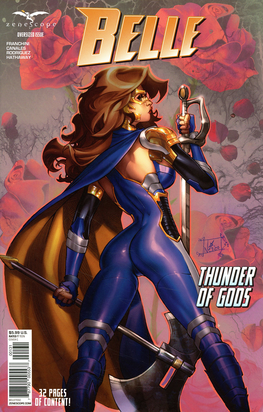 Grimm Fairy Tales Presents Belle Thunder Of Gods #1 (One Shot) Cover C Nei Ruffino