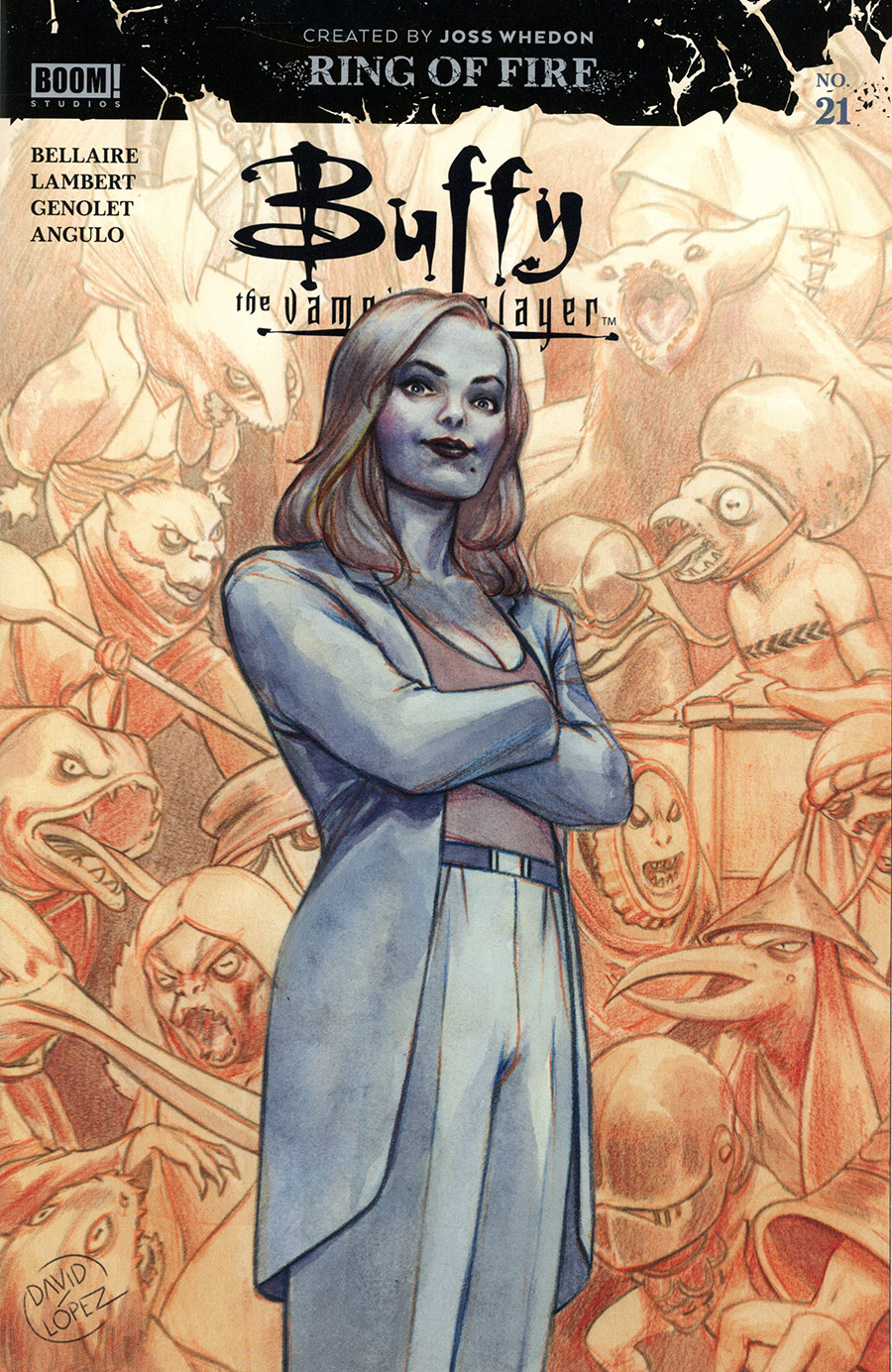 Buffy The Vampire Slayer Vol 2 #21 Cover A Regular David Lopez Cover