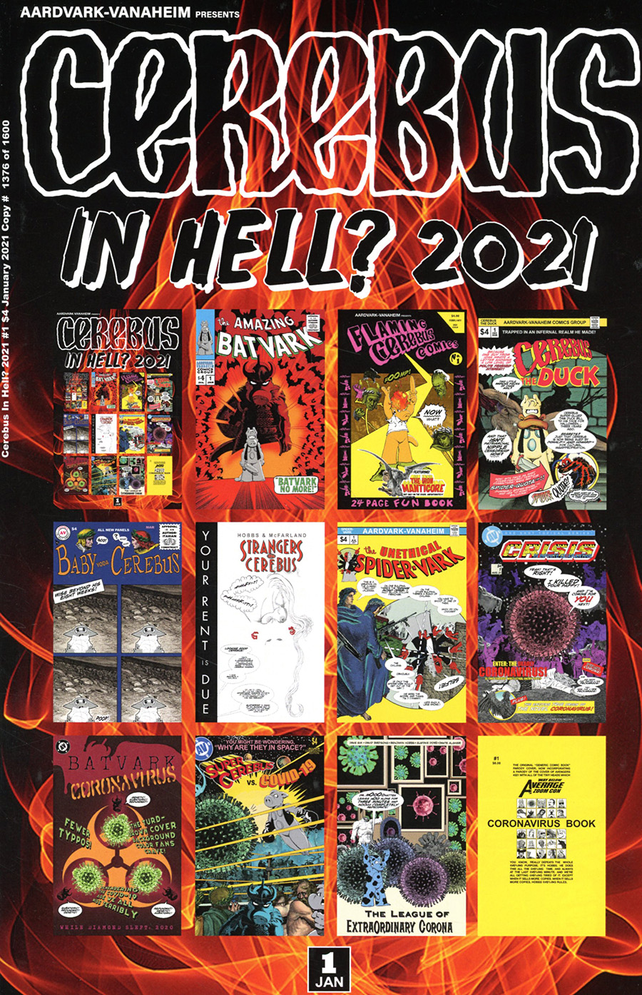 Cerebus In Hell 2021 Preview One Shot