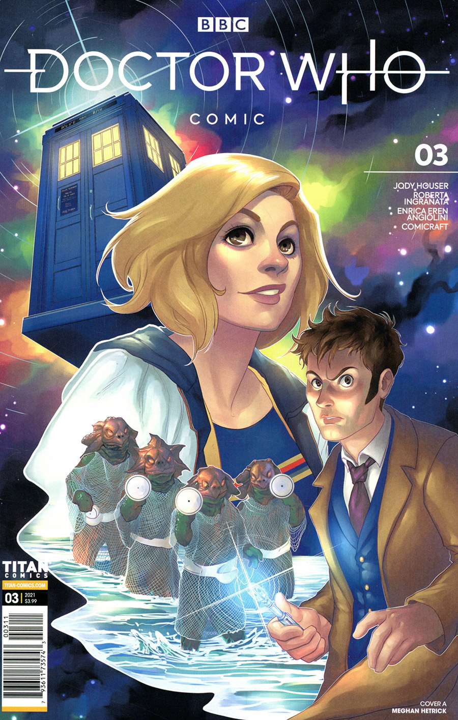 Doctor Who Comic #3 Cover A Regular Meghan Hetrick Cover