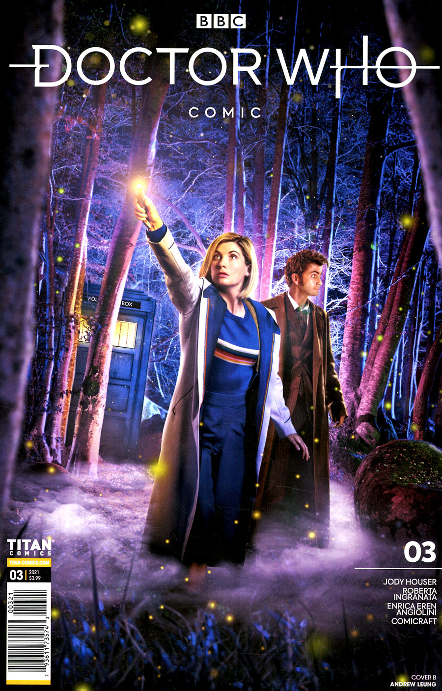 Doctor Who Comic #3 Cover B Variant Photo Cover