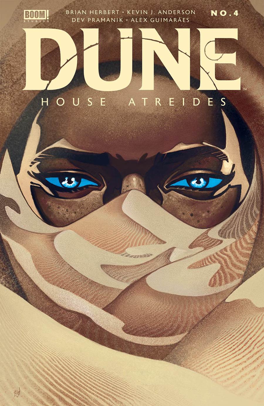 Dune House Atreides #4 Cover B Variant Mike Del Mundo Cover