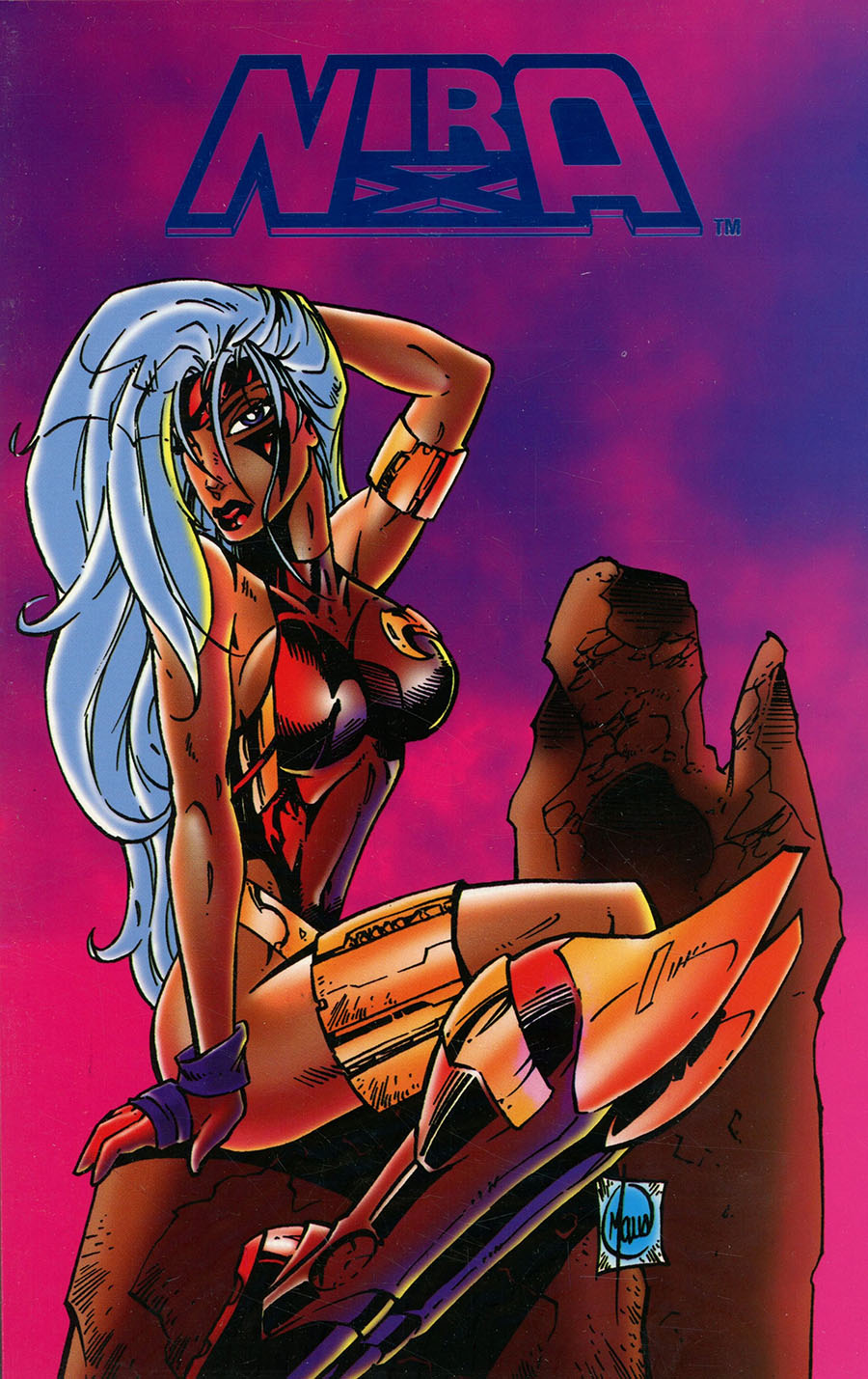 Entity #1/2 Nira X Royal Blue Variant Cover
