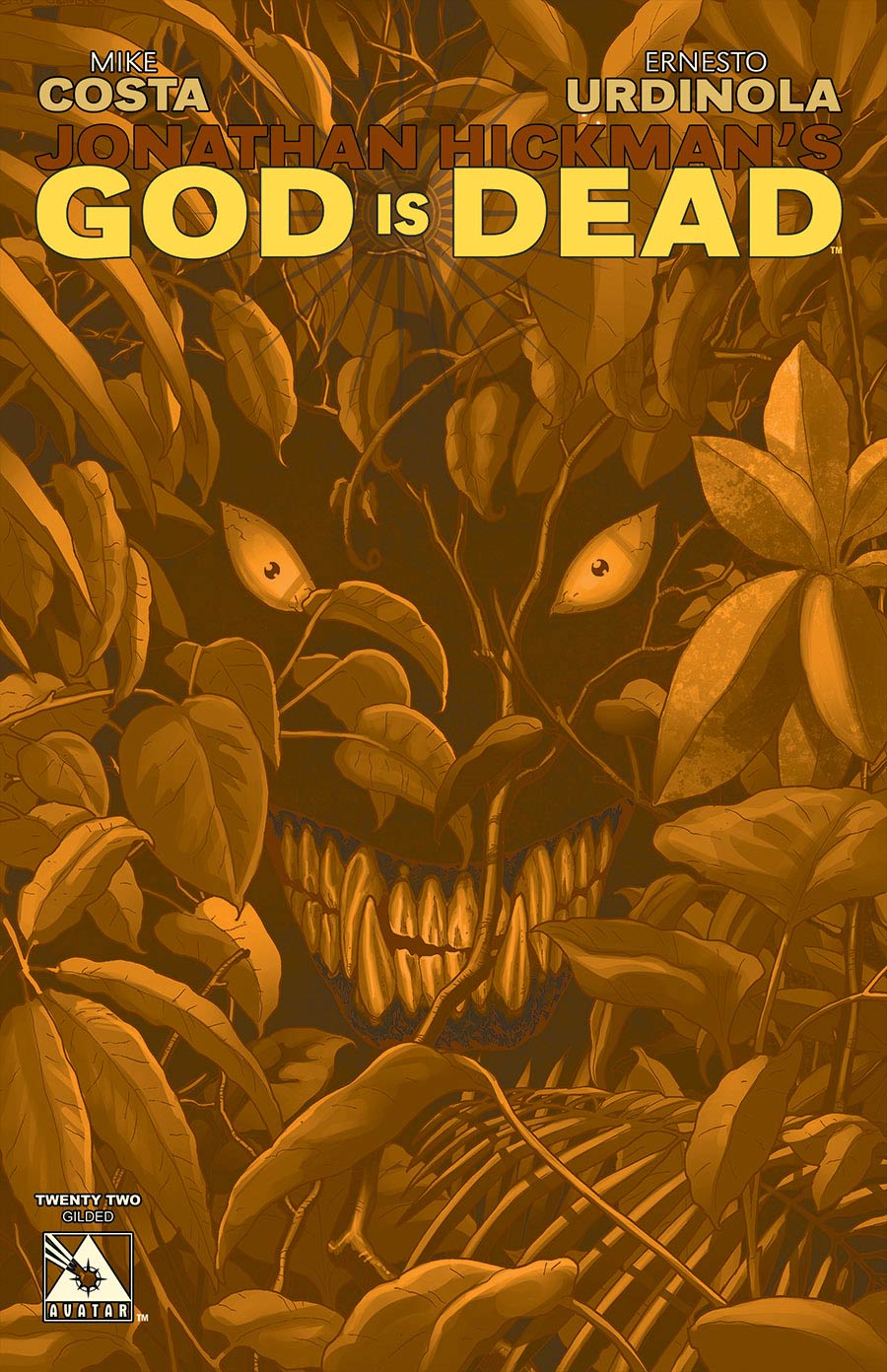 God Is Dead #22 Gilded Cover Sale Edition