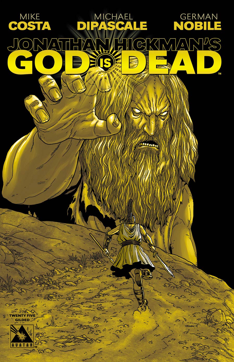 God Is Dead #25 Gilded Cover Sale Edition