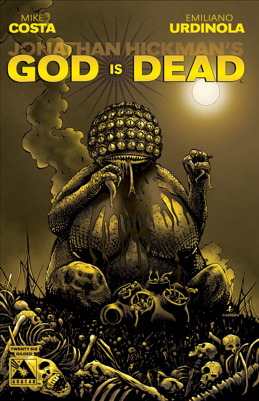 God Is Dead #26 Gilded Cover Sale Edition