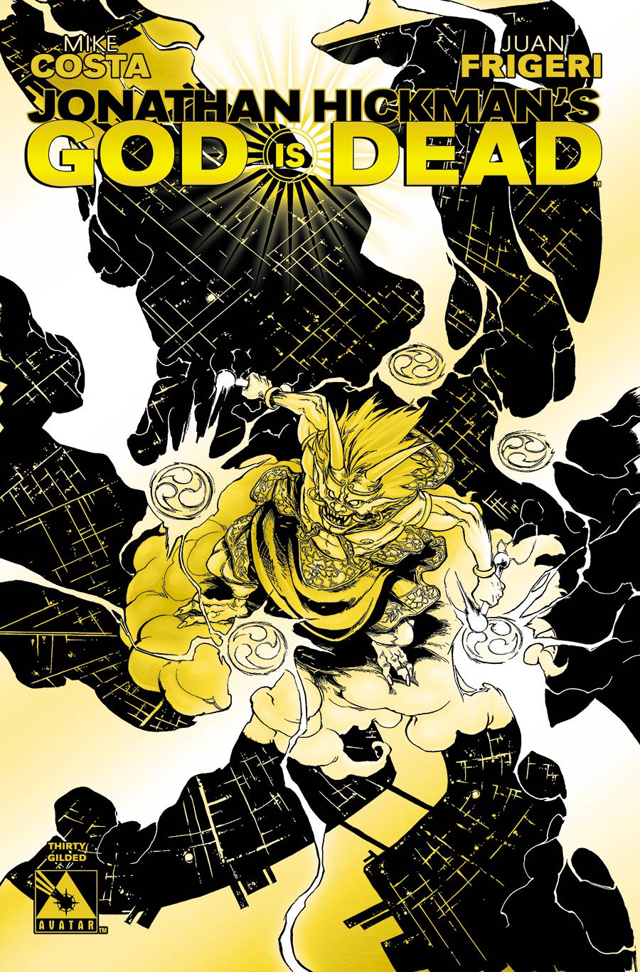 God Is Dead #30 Gilded Cover Sale Edition