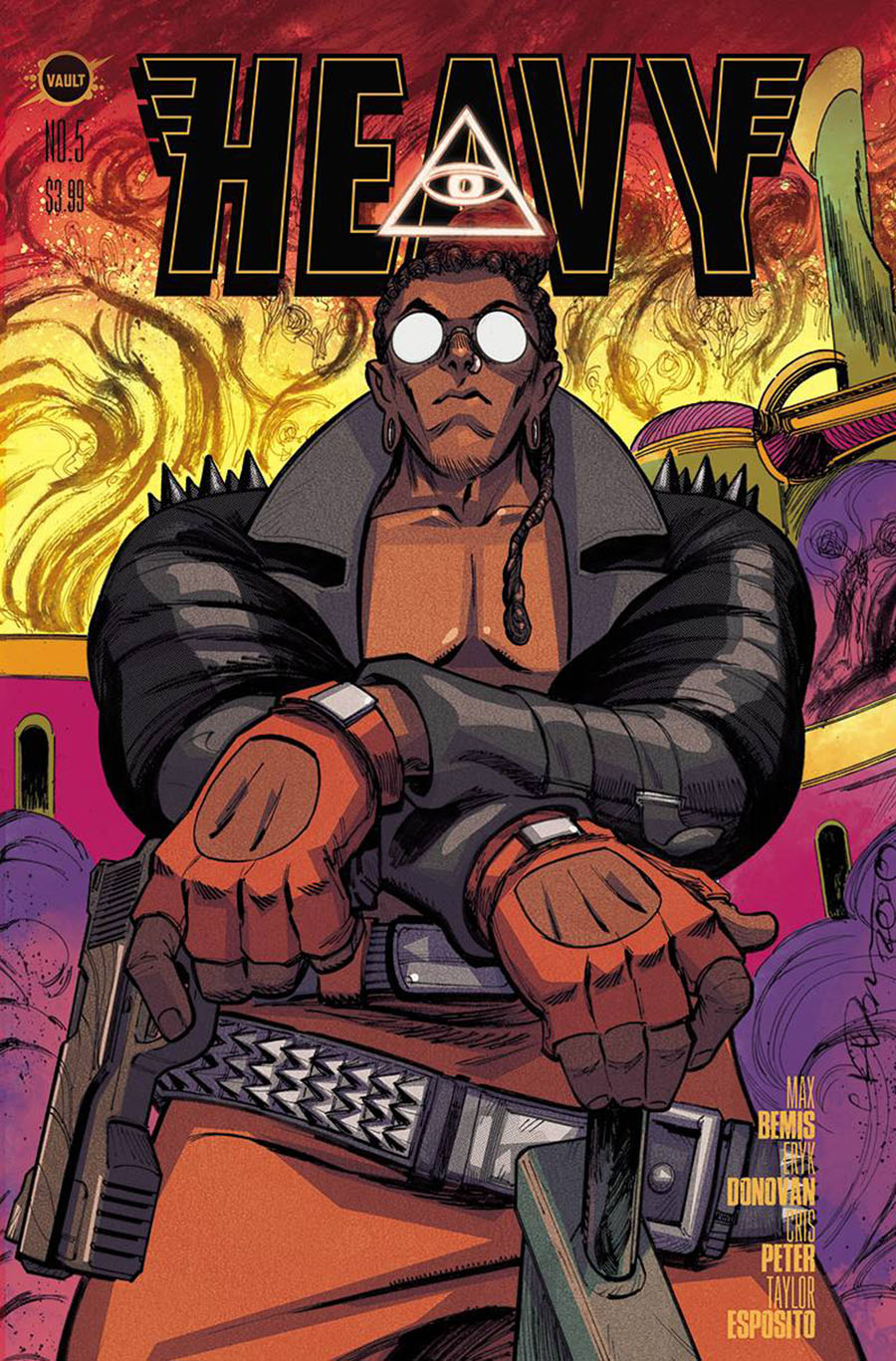 Heavy #5 Cover A Regular Eryk Donovan Cover