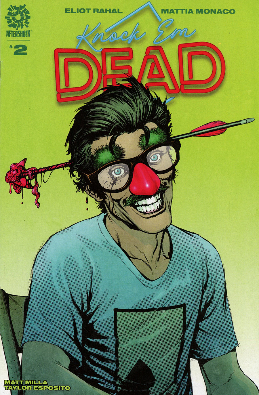 Knock Em Dead #2 Cover A Regular Andy Clarke & Jose Villarrubia Cover