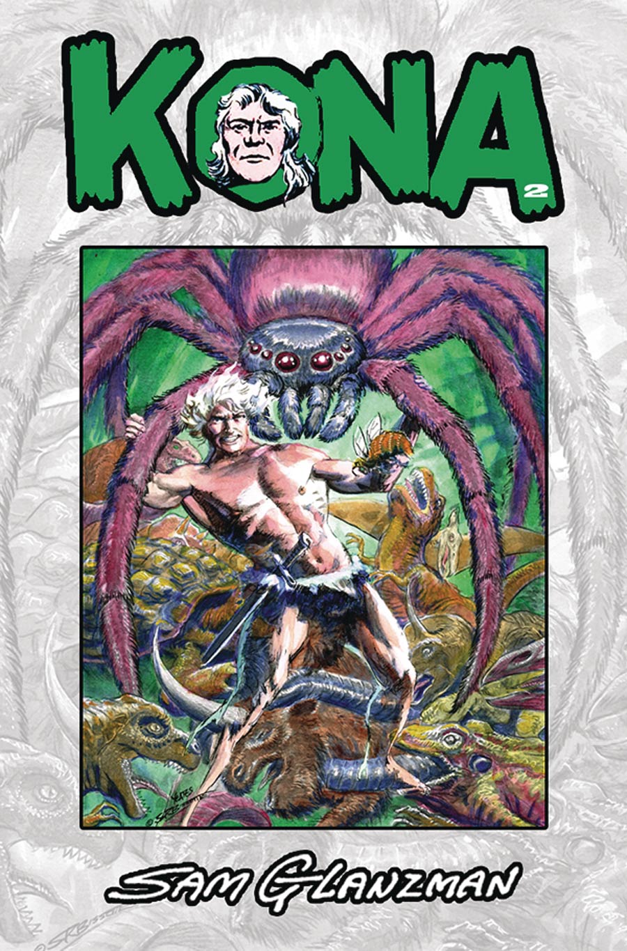 Kona Monarch Of Monster Isle #2 Cover B Variant Stephen R Bissette & Tom Yeates Cover