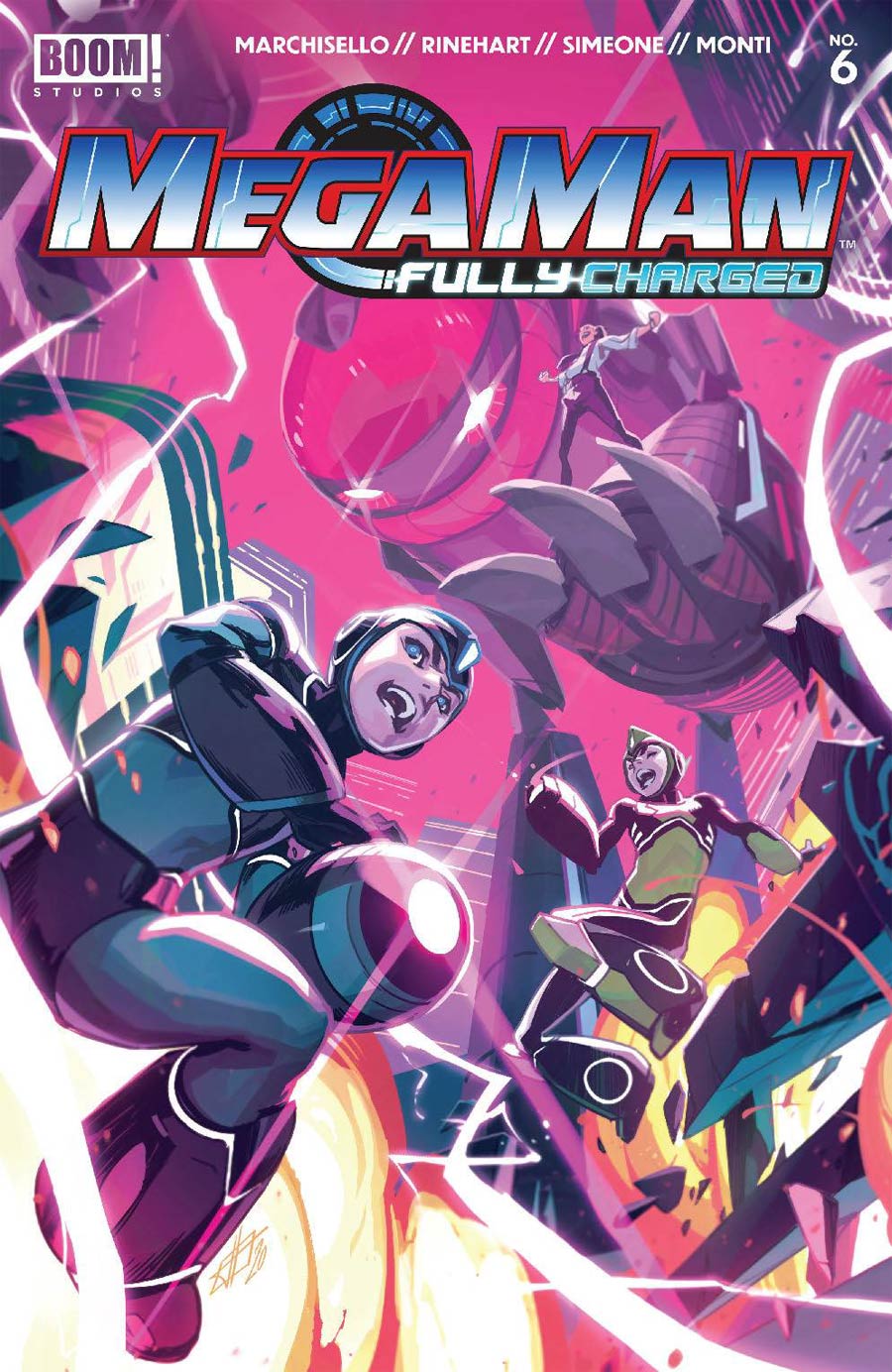 Mega Man Fully Charged #6 Cover A Regular Toni Infante Cover
