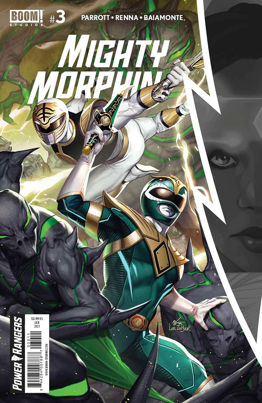 Mighty Morphin #3 Cover A Regular Inhyuk Lee Cover