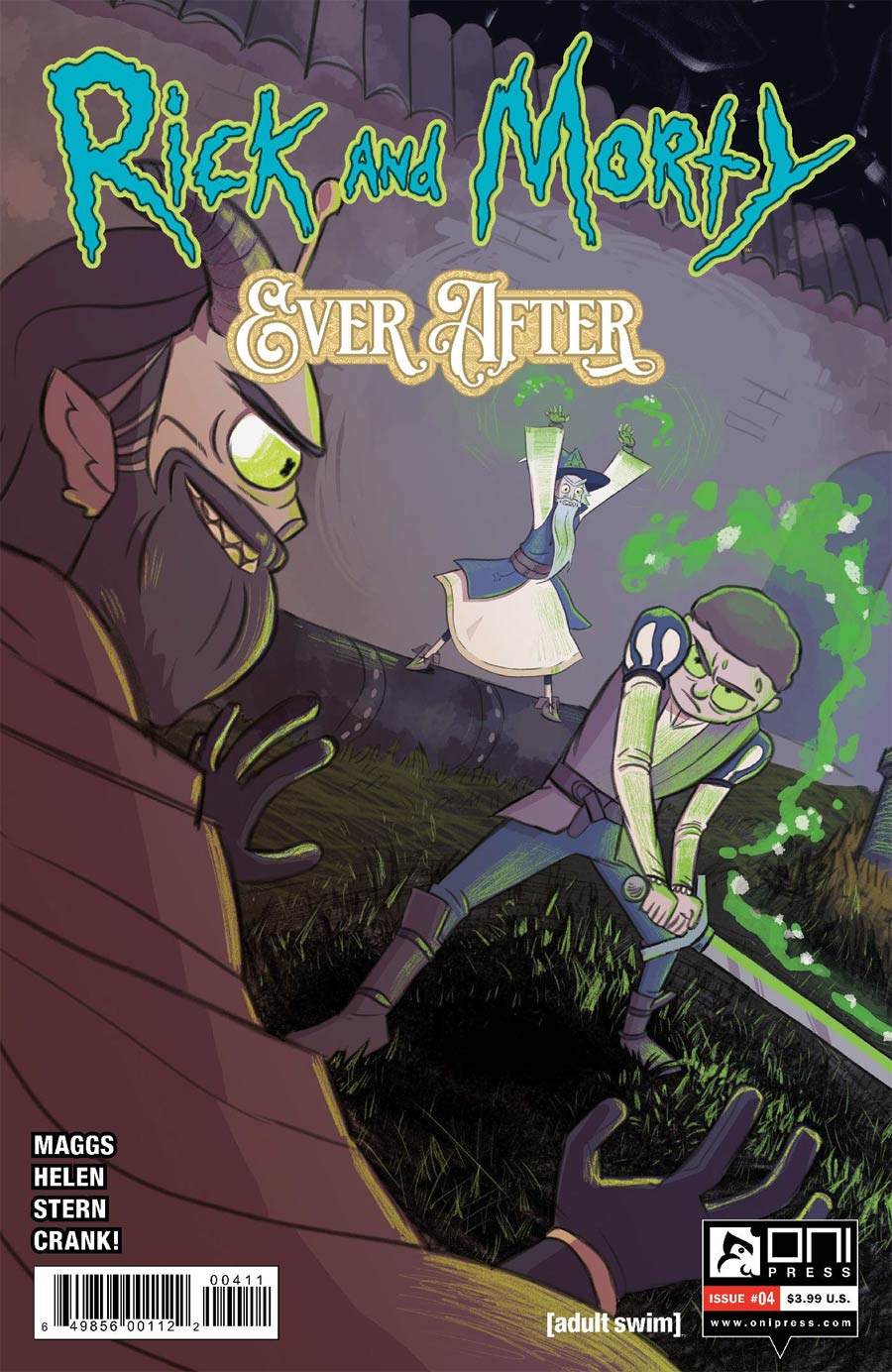 Rick And Morty Ever After #4 Cover A Regular Emmett Helen Cover
