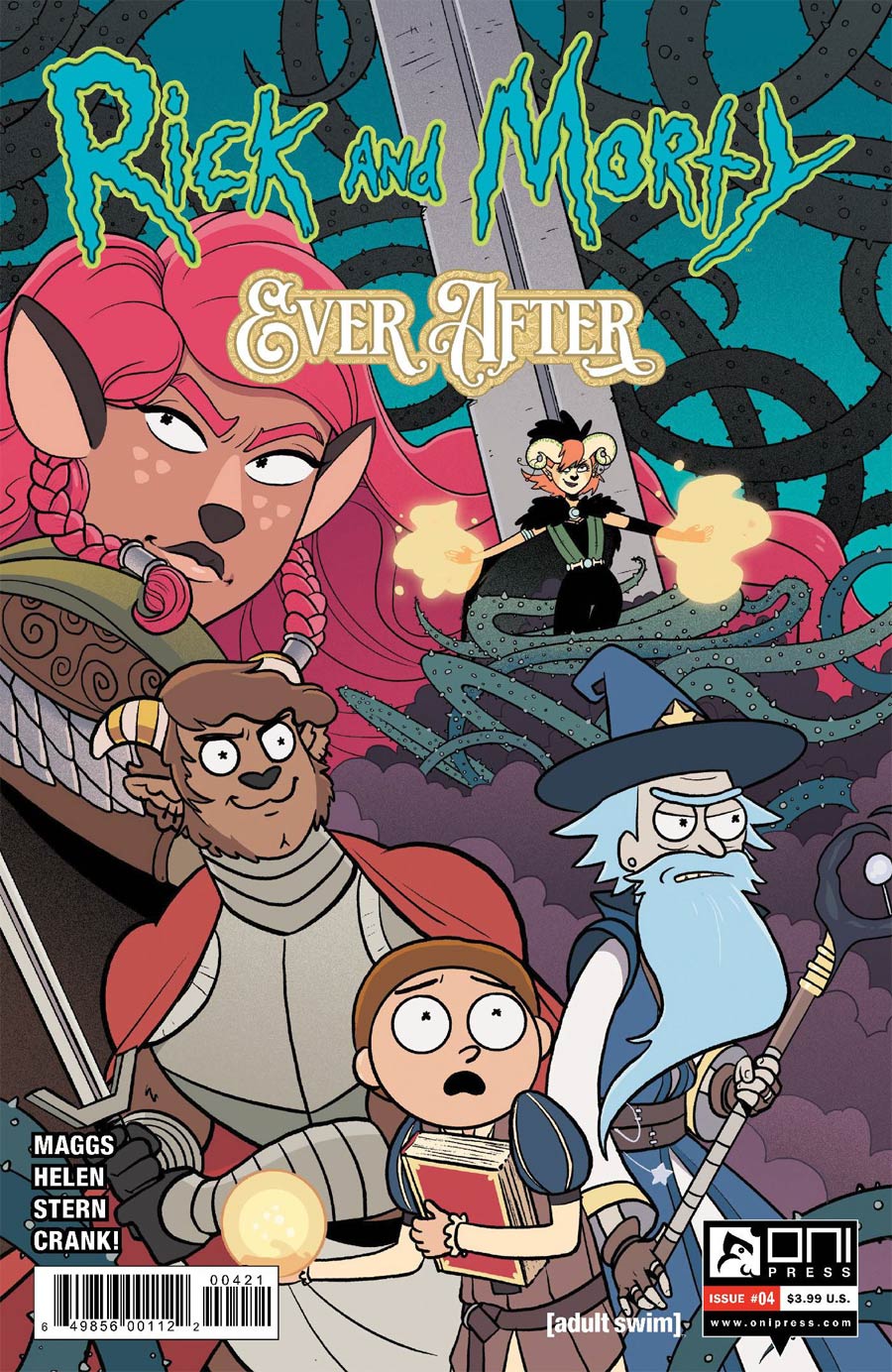 Rick And Morty Ever After #4 Cover B Variant Sarah Stern Cover