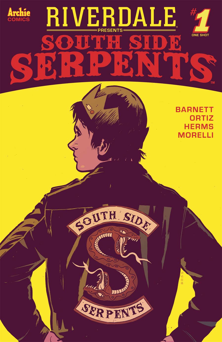 Riverdale Presents South Side Serpents One Shot Cover B Variant Tyler Boss Cover