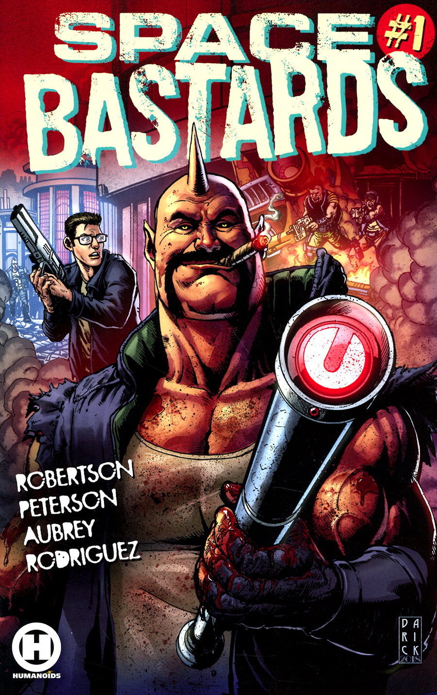 Space Bastards #1 Cover A Regular Darick Robertson Cover