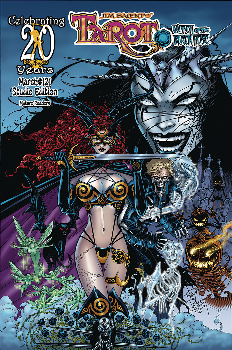 Tarot Witch Of The Black Rose #121 Cover F Studio Deluxe Edition