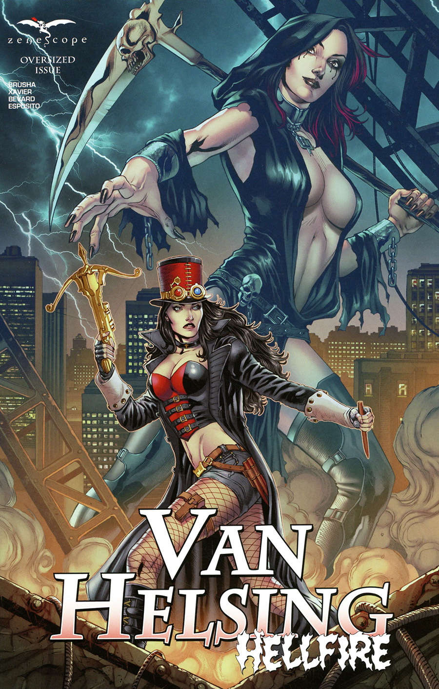 Grimm Fairy Tales Presents Van Helsing Hellfire One Shot Cover A Igor Vitorino