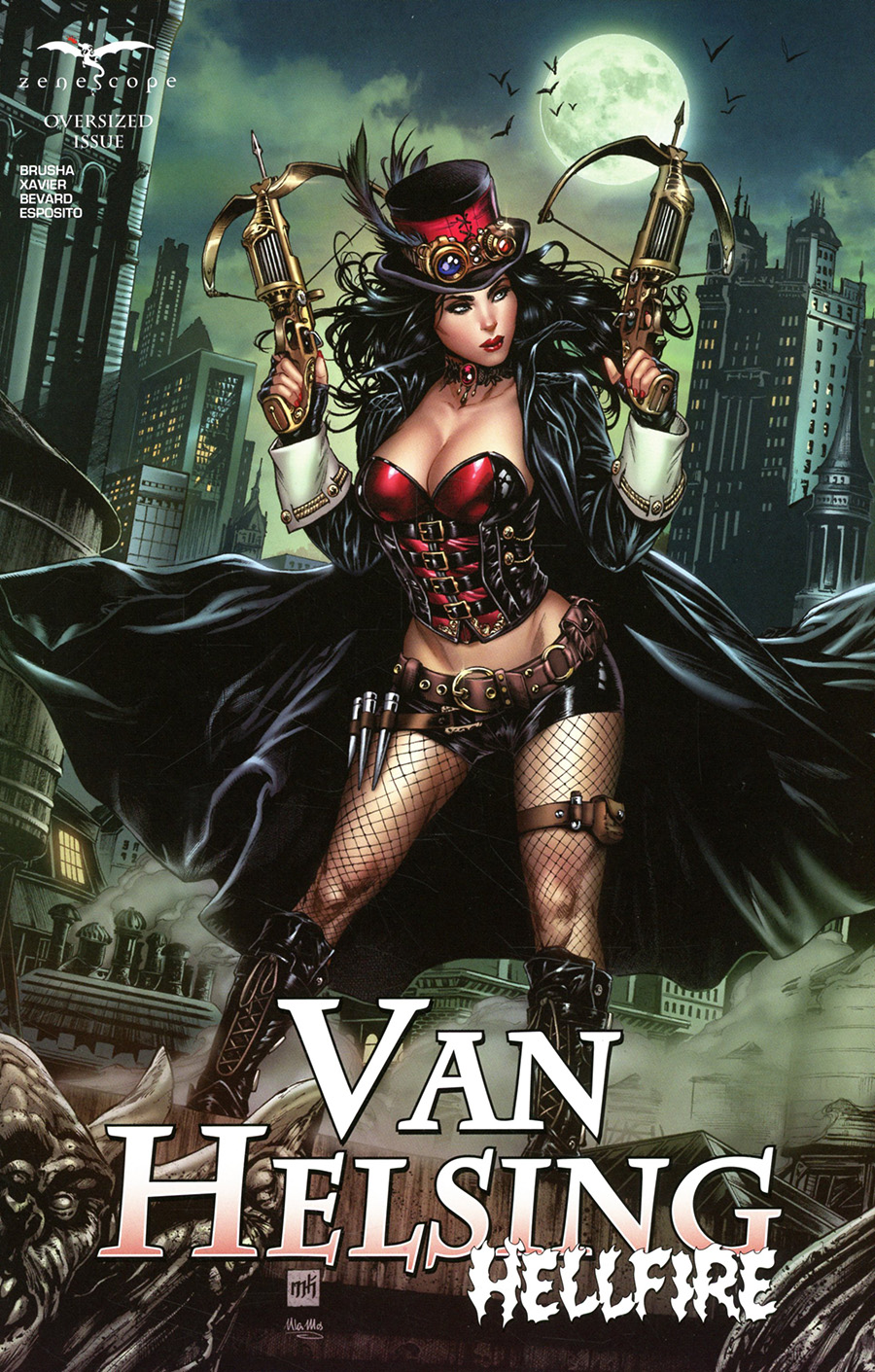 Grimm Fairy Tales Presents Van Helsing Hellfire One Shot Cover C Mike Krome