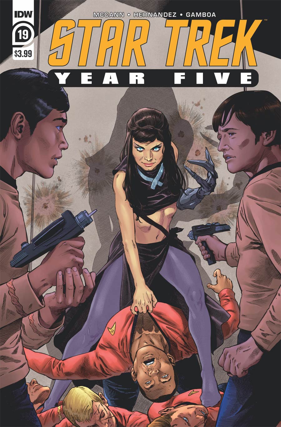 Star Trek Year Five #19 Cover A Regular Stephen Thompson Cover