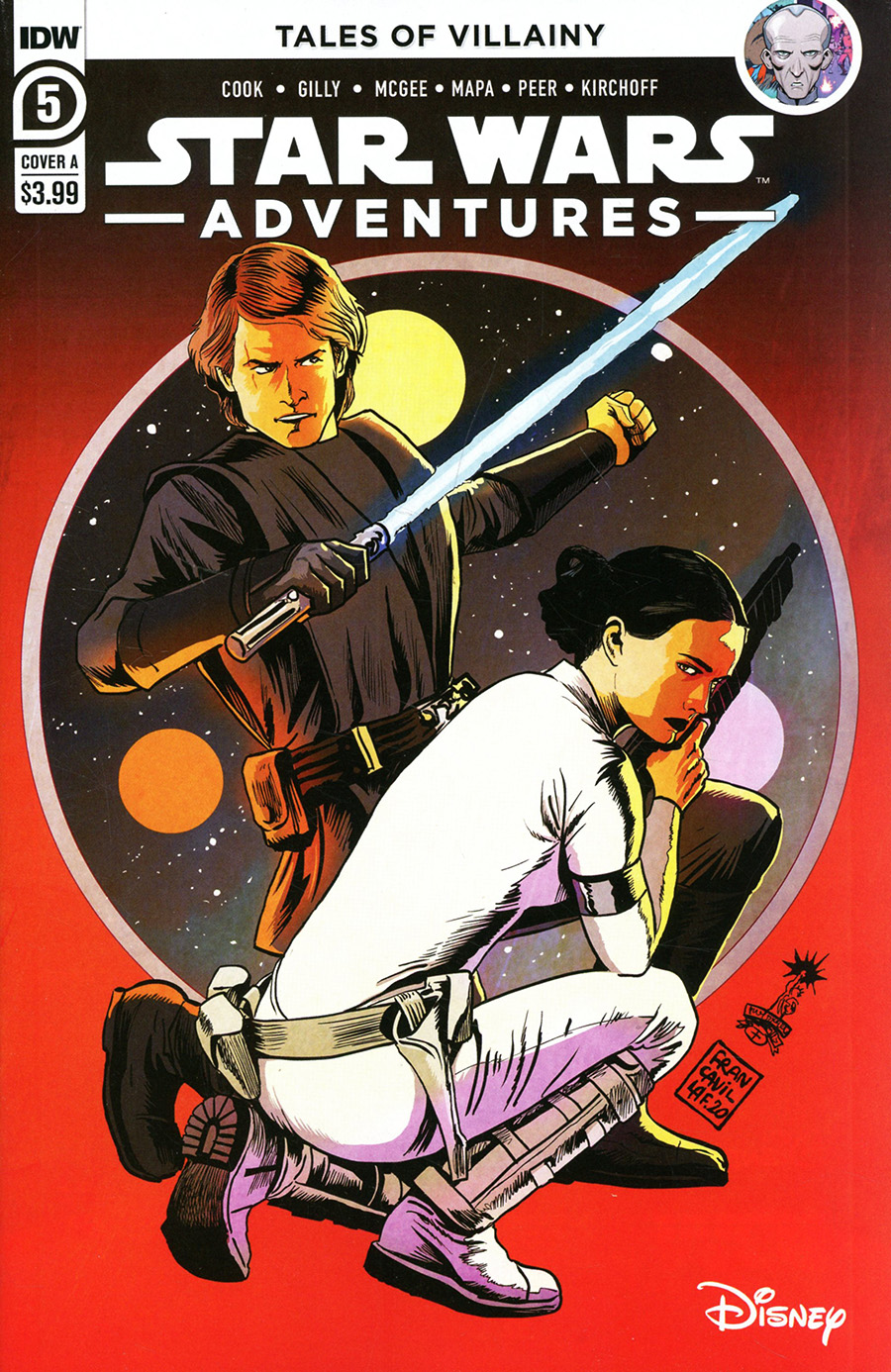 Star Wars Adventures Vol 2 #5 Cover A Regular Francesco Francavilla Cover