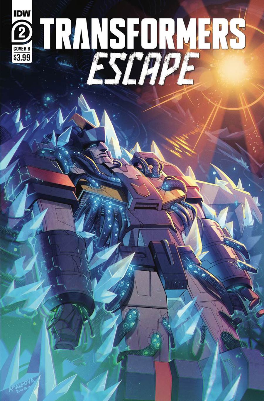 Transformers Escape #2 Cover B Variant Anna Malkova Cover