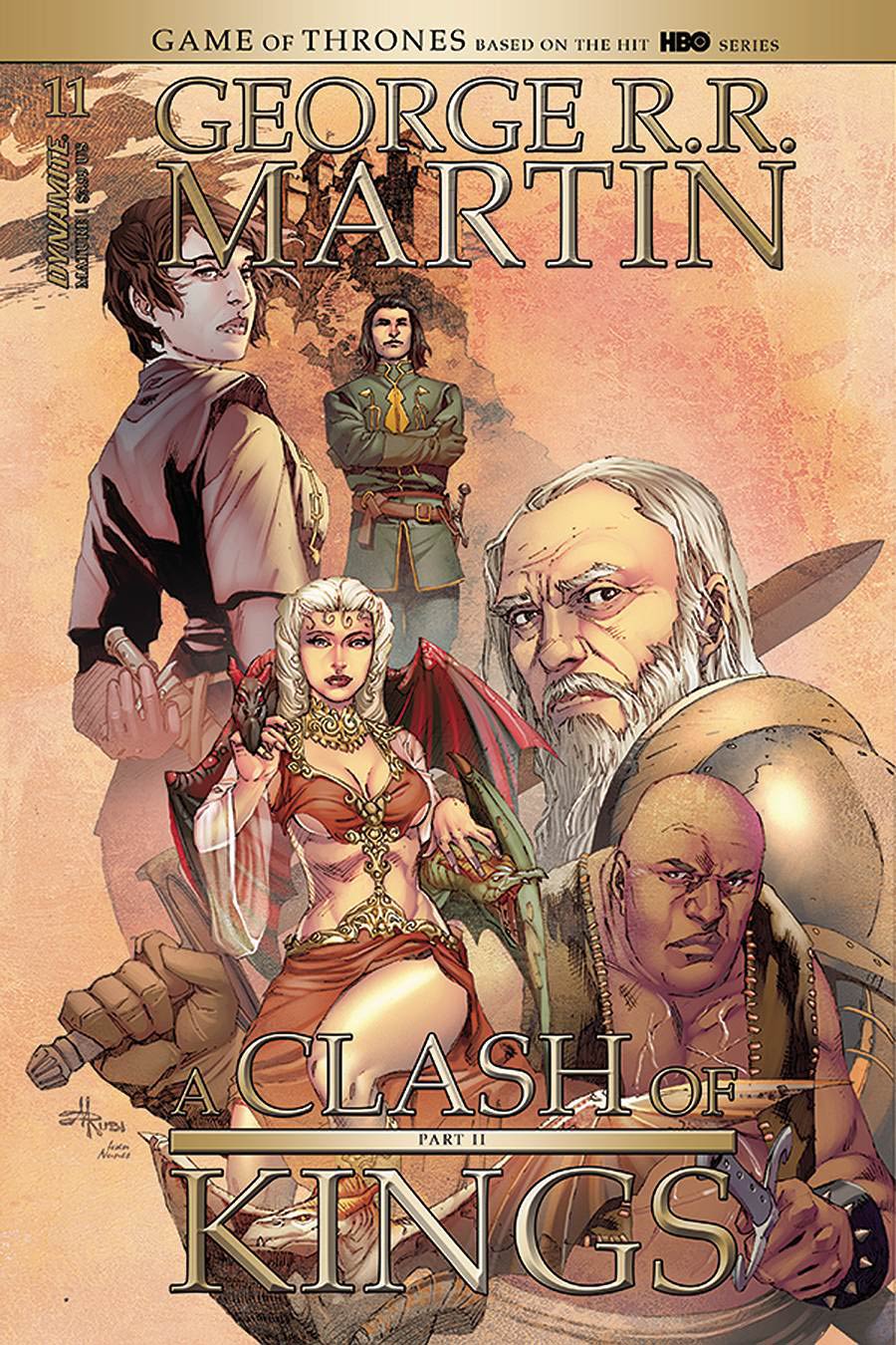 Game Of Thrones Clash Of Kings Vol 2 #11 Cover B Variant Mel Rubi Cover