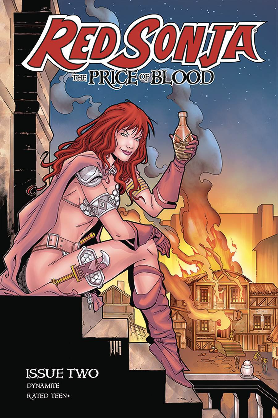 Red Sonja Price Of Blood #2 Cover D Variant Walter Geovani Cover