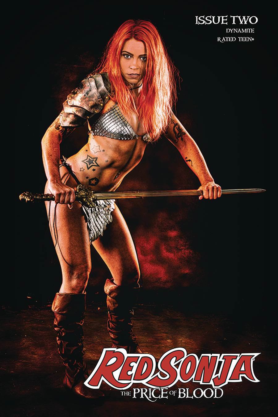 Red Sonja Price Of Blood #2 Cover E Variant Angel Ray Cosplay Photo Cover