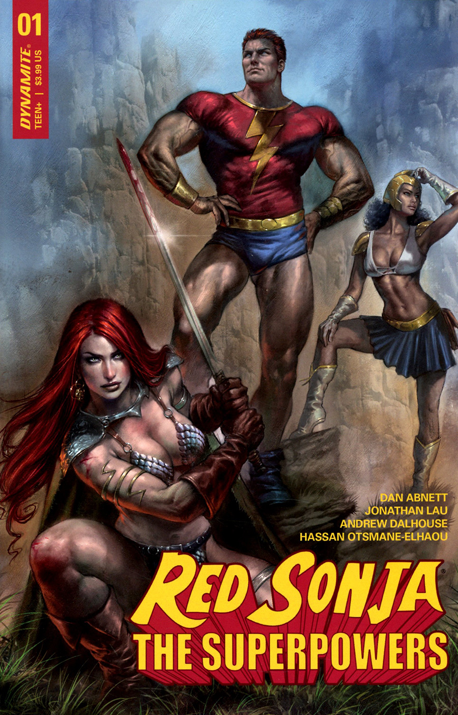 Red Sonja The Superpowers #1 Cover A Regular Lucio Parrillo Cover