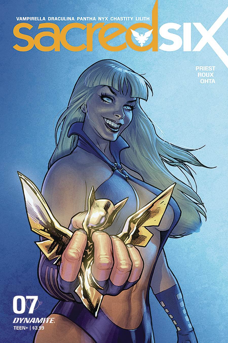 Sacred Six #7 Cover B Variant Stephane Roux Cover