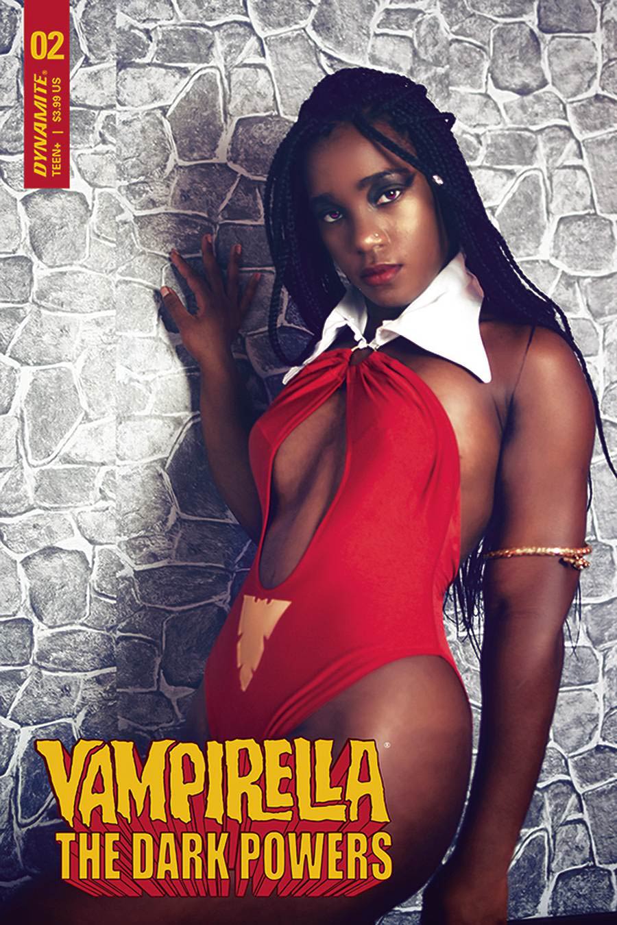 Vampirella The Dark Powers #2 Cover E Variant Vanta Black Cosplay Photo Cover