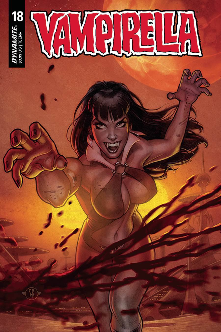 Vampirella Vol 8 #18 Cover B Variant Stephane Roux Cover