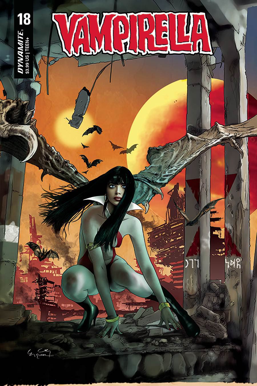 Vampirella Vol 8 #18 Cover D Variant Ergun Gunduz Cover
