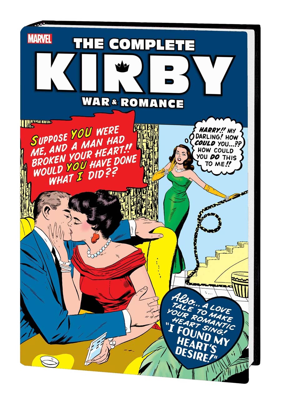 Complete Kirby War And Romance HC Direct Market Jack Kirby Romance Variant Cover